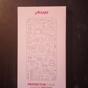 Ainope iPhone 5.8 dual bumpers case ( clear)